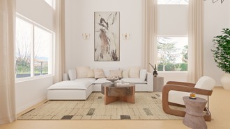 Contemporary Living Room by Havenly Interior Designer Sofia
