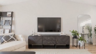 Scandinavian Living Room by Havenly Interior Designer Gabrielle