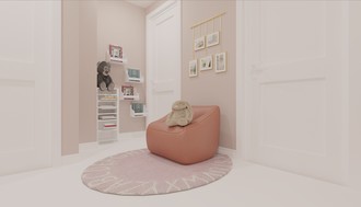 Contemporary Playroom by Havenly Interior Designer Bibi