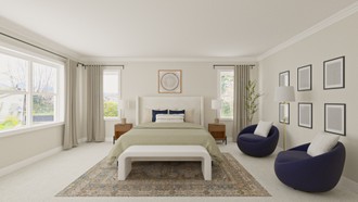 Bohemian Bedroom by Havenly Interior Designer Sydney