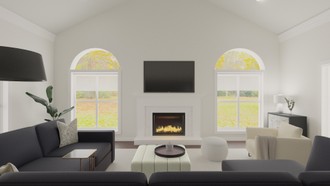Modern, Classic Living Room by Havenly Interior Designer Juliana