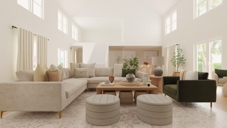 Classic, Farmhouse Living Room by Havenly Interior Designer Malena
