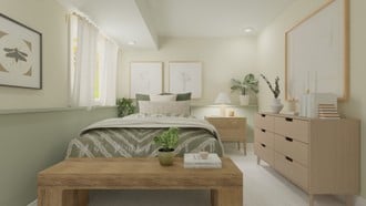 Bohemian, Scandinavian Bedroom by Havenly Interior Designer Martha