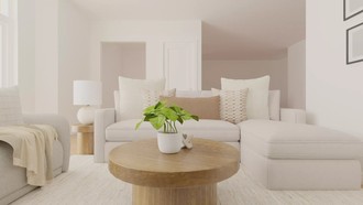 Transitional, Scandinavian Living Room by Havenly Interior Designer Allison