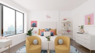 Eclectic, Glam Bedroom by Havenly Interior Designer Sophia