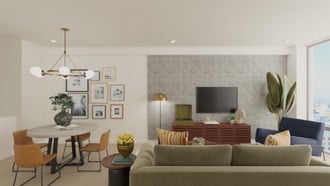 Industrial, Midcentury Modern Living Room by Havenly Interior Designer Martha