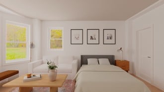 Classic, Bohemian Living Room by Havenly Interior Designer Daniela
