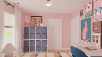 Modern, Eclectic Bedroom by Havenly Interior Designer Sandra