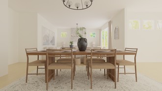 Classic, Farmhouse, Rustic, Transitional Dining Room by Havenly Interior Designer Ali