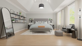 Modern, Transitional Bedroom by Havenly Interior Designer Marcos