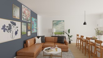 Modern, Midcentury Modern Living Room by Havenly Interior Designer Florencia