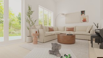 Midcentury Modern Living Room by Havenly Interior Designer Hilary
