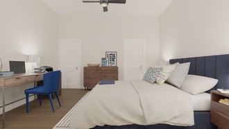Transitional, Midcentury Modern Bedroom by Havenly Interior Designer Sofia