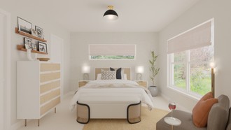 Contemporary, Scandinavian Bedroom by Havenly Interior Designer Gabriela