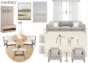 Contemporary, Transitional Living Room by Havenly Interior Designer Sarah