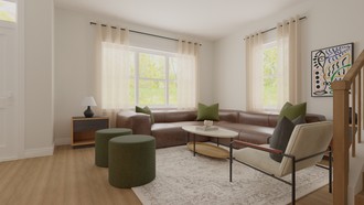 Modern, Transitional Living Room by Havenly Interior Designer Dawn