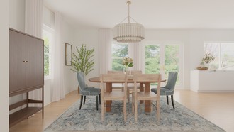 Classic, Coastal, Traditional, Rustic Dining Room by Havenly Interior Designer Alyssa