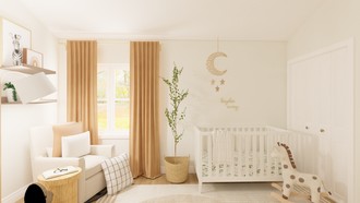 Modern, Classic, Bohemian, Coastal Nursery by Havenly Interior Designer Cami