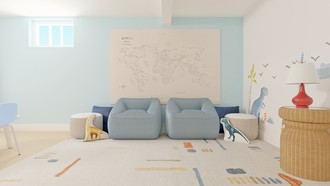 Contemporary Playroom by Havenly Interior Designer Sofia