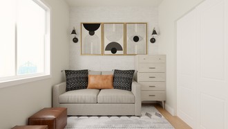 Modern, Bohemian, Midcentury Modern Bedroom by Havenly Interior Designer Nicole
