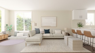 Classic, Coastal Living Room by Havenly Interior Designer Maria