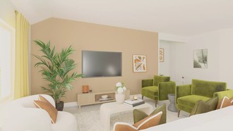 Contemporary Living Room by Havenly Interior Designer Marisol