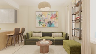 Midcentury Modern Living Room by Havenly Interior Designer Bibi