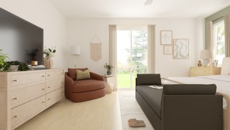 Contemporary, Bohemian Bedroom by Havenly Interior Designer Lilia