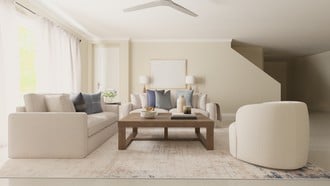 Contemporary, Transitional Living Room by Havenly Interior Designer Lilian