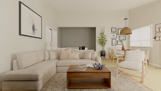 Contemporary, Eclectic Living Room by Havenly Interior Designer Gabriela