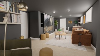 Contemporary Living Room by Havenly Interior Designer Dinah