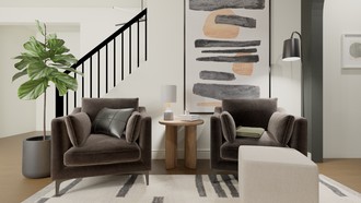Modern Living Room by Havenly Interior Designer Kait