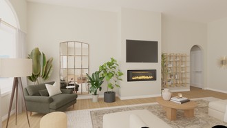 Contemporary, Modern, Eclectic, Classic Contemporary Living Room by Havenly Interior Designer María