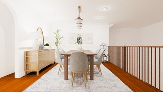 Classic, Transitional Dining Room by Havenly Interior Designer Meagan