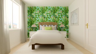 Contemporary, Modern, Bohemian, Coastal Bedroom by Havenly Interior Designer Sofia