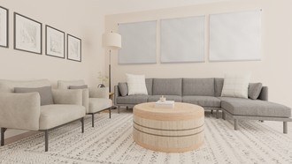 Transitional, Midcentury Modern Living Room by Havenly Interior Designer Dayana