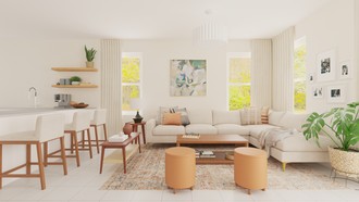 Midcentury Modern Living Room by Havenly Interior Designer Diego