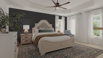 Modern, Classic, Bohemian, Farmhouse, Rustic, Transitional, Preppy Bedroom by Havenly Interior Designer Michelle