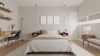 Minimal, Scandinavian Bedroom by Havenly Interior Designer Angelica