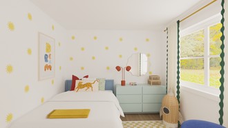 Contemporary, Classic, Eclectic, Bohemian, Coastal, Glam Bedroom by Havenly Interior Designer Cami