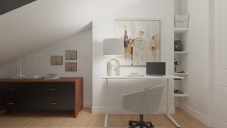 Contemporary, Midcentury Modern Bedroom by Havenly Interior Designer Amber