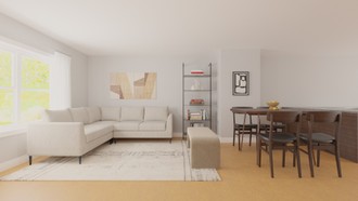 Contemporary Living Room by Havenly Interior Designer Diego