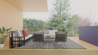 Modern, Minimal Outdoor Space by Havenly Interior Designer Agostina