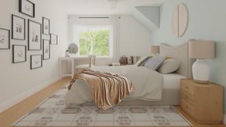 Eclectic, Transitional, Scandinavian Bedroom by Havenly Interior Designer Elisa