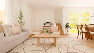 Midcentury Modern, Minimal, Scandinavian Living Room by Havenly Interior Designer Nicole