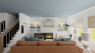 Modern, Midcentury Modern Living Room by Havenly Interior Designer Natalia