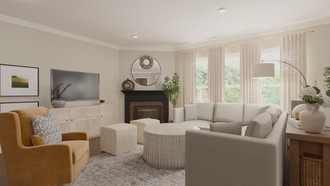 Contemporary, Modern Living Room by Havenly Interior Designer Andrea