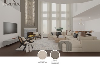 Contemporary, Modern, Minimal, Scandinavian Living Room by Havenly Interior Designer Sana