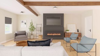 Contemporary, Modern Living Room by Havenly Interior Designer Pamela