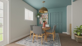 Midcentury Modern Dining Room by Havenly Interior Designer Deyanira